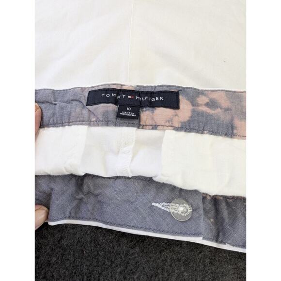 Tommy Hilfiger Shorts Size 10 White Classic Comfy - Picture 8 of 9